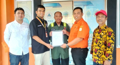 Atasi Karhutla di Tanjabtim Jambi, SKK Migas - PetroChina Lengkapi Fasilitas BPBD